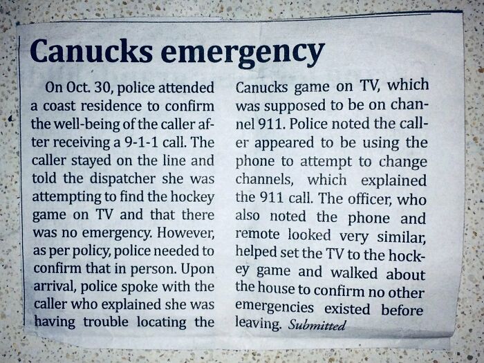 Canadian Emergency