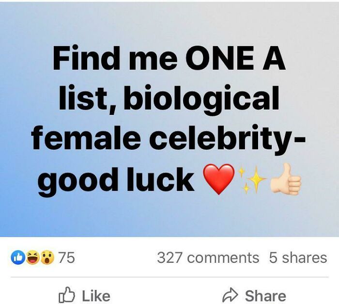 All Celebrities Are Transgender