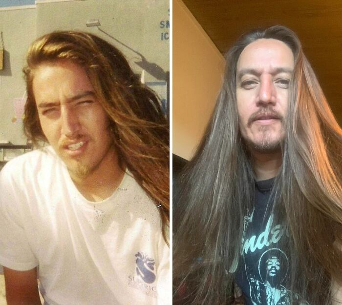I Started Growing My Hair At 15. Here I Am At 23 And 50
