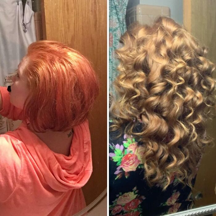 Lost Half My Hair’s Thickness Due To Birth Control Pills And Stress. Quit Bc, Quit My Stressful Job, Cut Hair Off To A Bob. This Is My Hair 3 Years Later. 😍