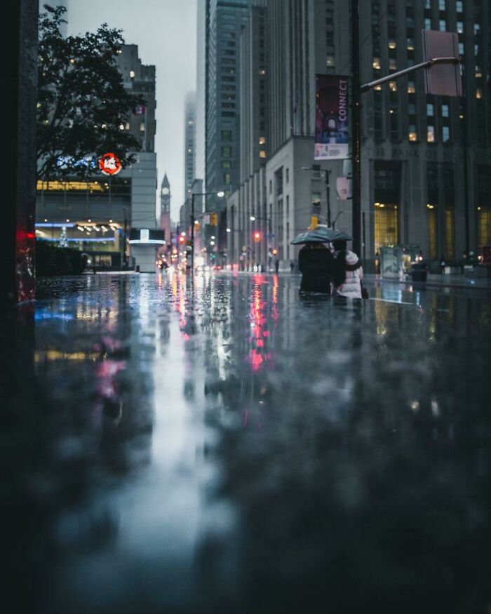 Not Sure Why Downtown Streets Always Look Better With A Little Rain