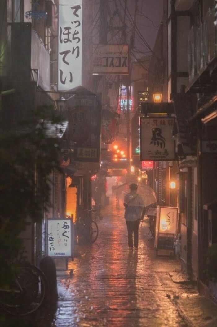 Rainy Night In Osaka