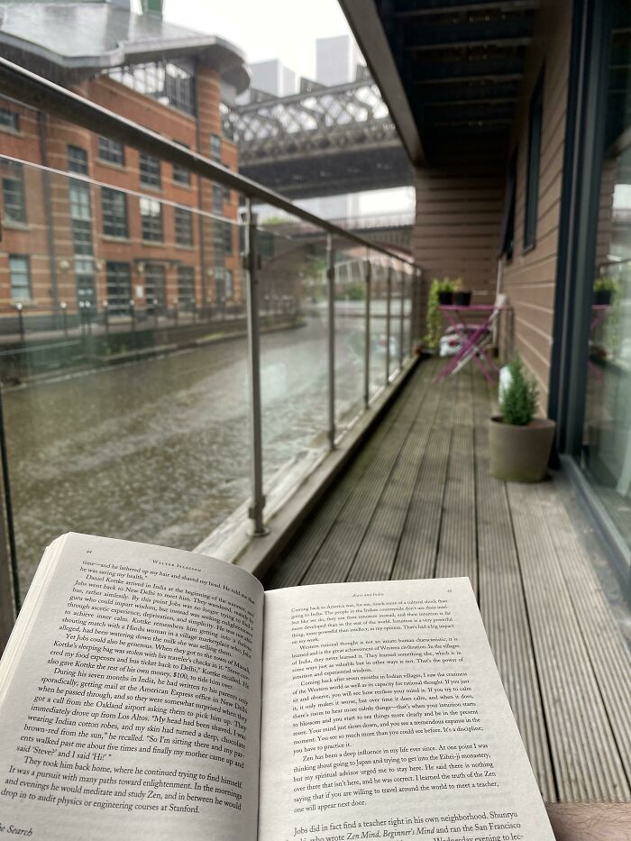 It’s Pouring Down, But I Have Shelter, Coffee And A Good Book