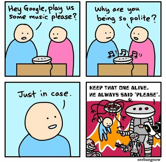 Must Be Your Own Work, Unless Credited Also Be Nice To Robots