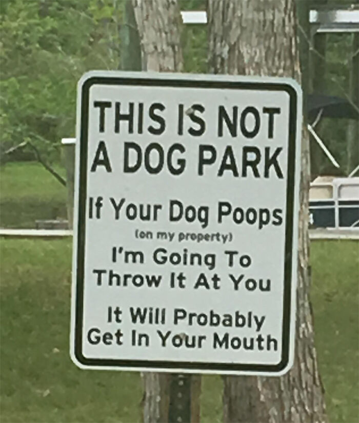 It Ain't A Dog Park