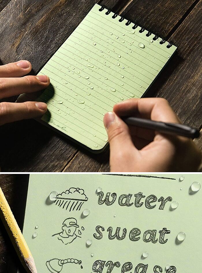Waterproof Paper Pocket Notebook