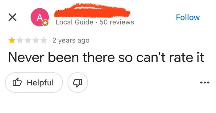 Then Why Did You Leave A Review?