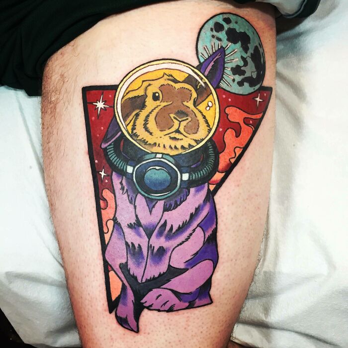 Astronaut tattoo hires stock photography and images  Alamy