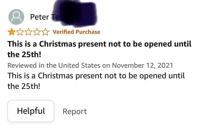 An Amazon Review