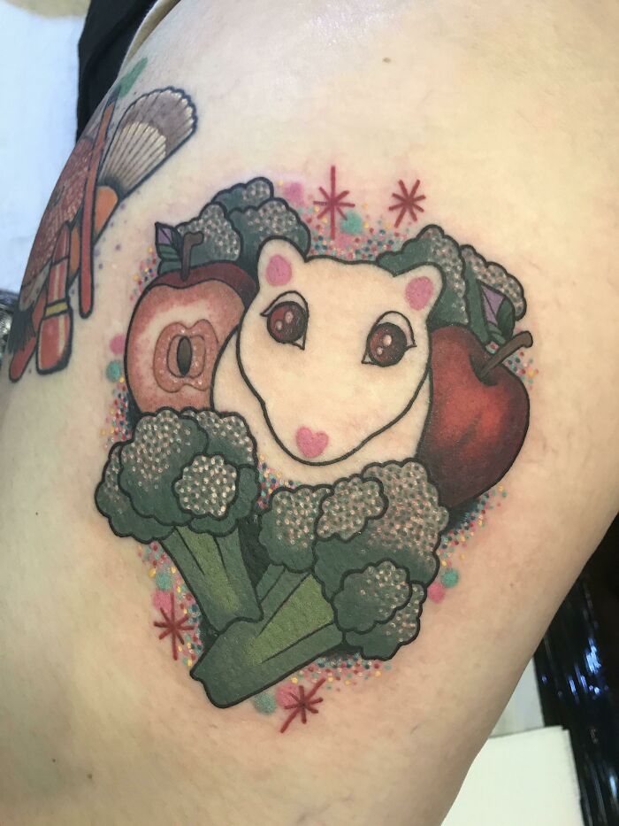 Hamster Memorial Tattoo