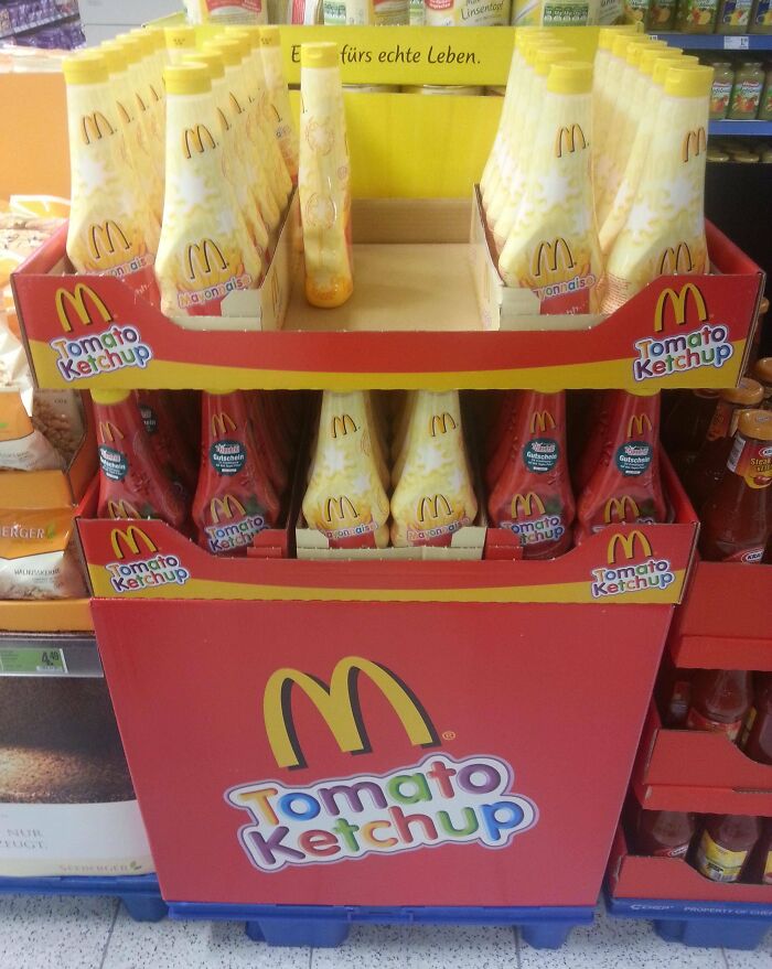 So McDonald's Have Their Own Brand Of Sauces In Germany