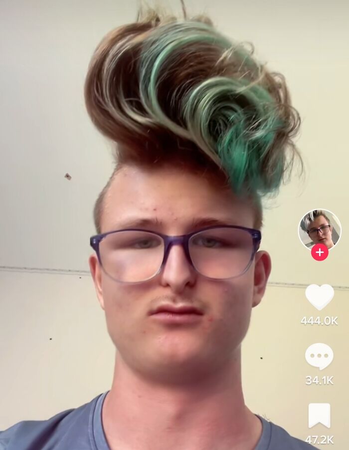 Dude I Found On Tiktok. I Checked Three Times If Its A Filter, Its Not