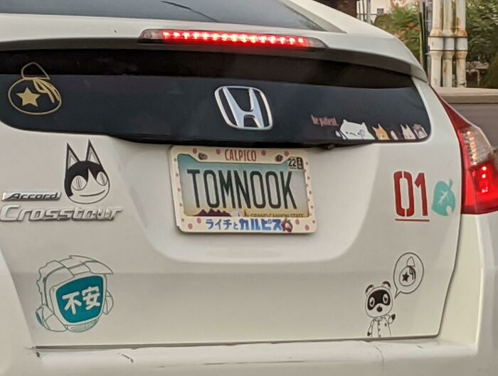 As A Hobby, I Collect Pictures Of Unique License Plates. Spotted Yesterday Afternoon