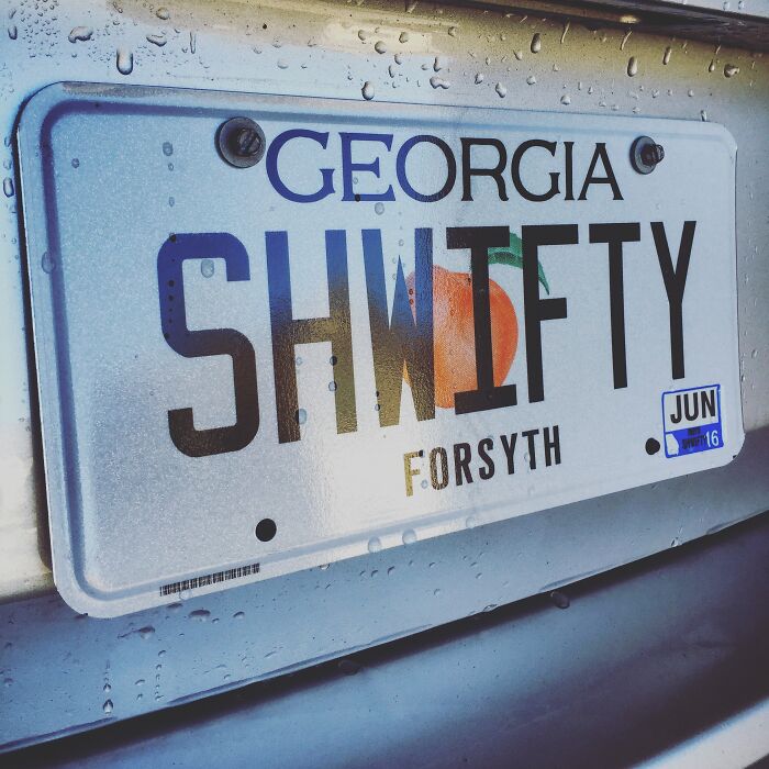 New License Plate Came Today!