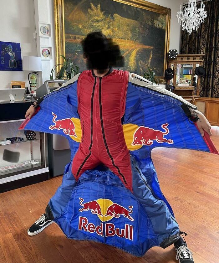 Wingsuit I Found At A Thrift Shop