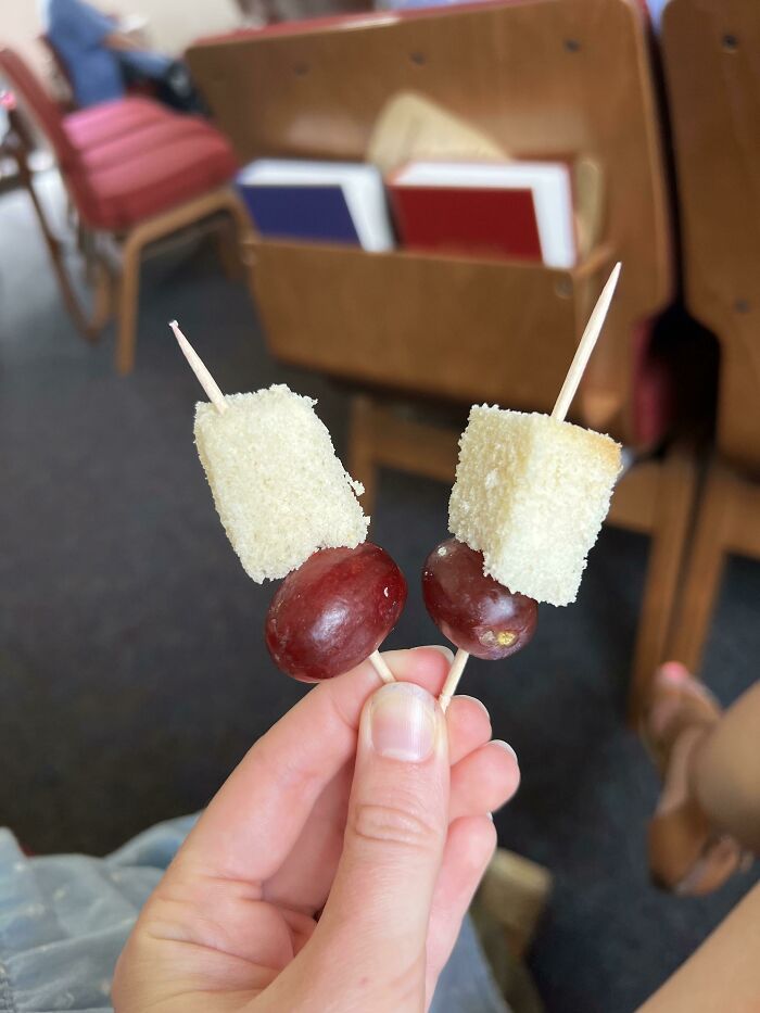 My Church Does A Grape Instead Of Juice/Wine For Communion
