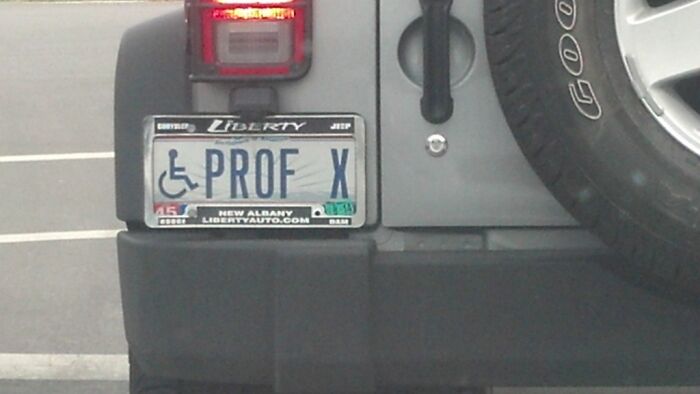 Saw The Best Vanity License Plate Ever Today