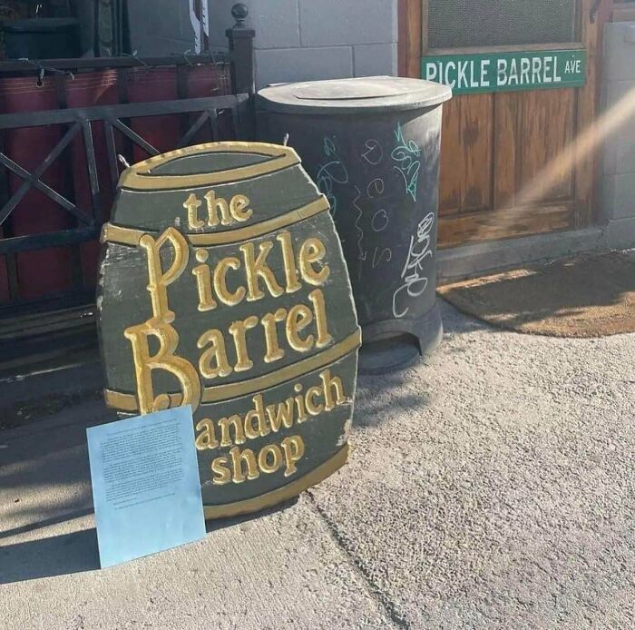 The Local Sandwich Shop Sign Was Returned After It Was Stolen 20-Years-Ago