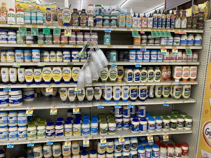 This Grocery Store Has About 50 Different Types Of Mayo