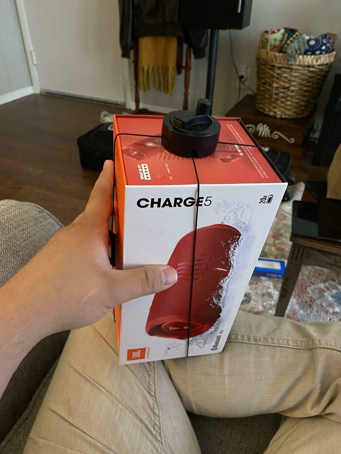 Ordered A Speaker From Target And They Delivered It With The Security Device On