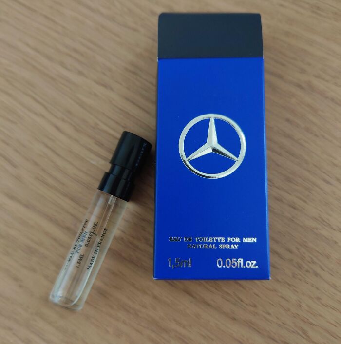 I Ordered An Oil Filter For My Car And It Came With Mercedes Perfume