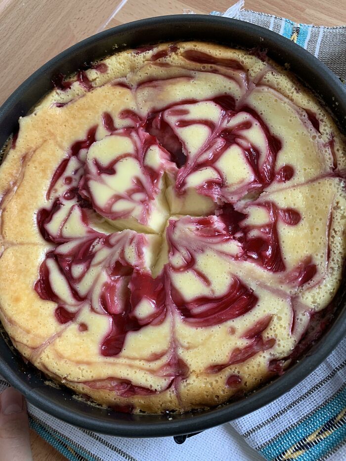 Overcooked My Cheesecake And Created The Marianas Trench