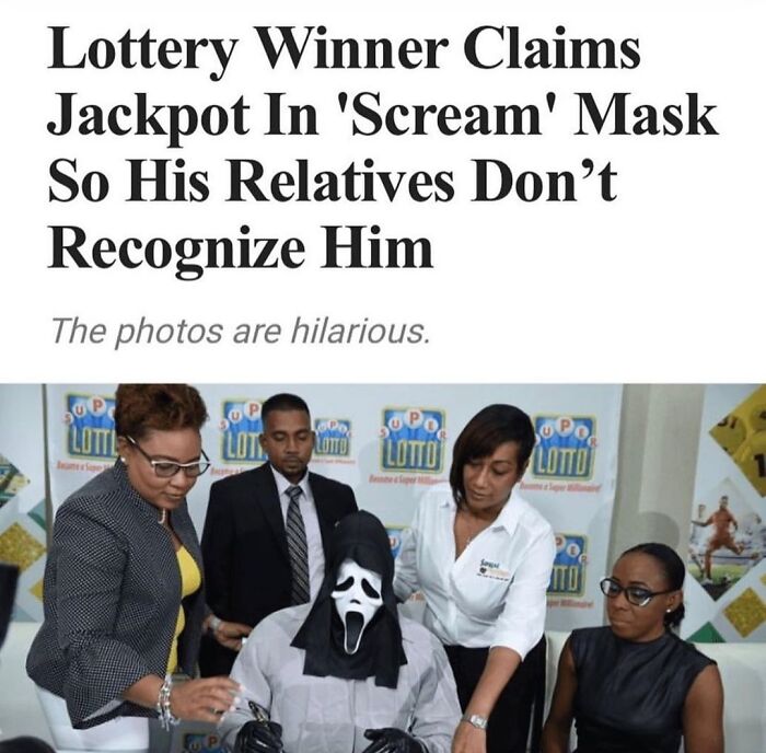 Ghostface Playing The Lottery
