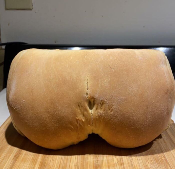 Accidentally Made Milk Bread That Looks Exactly Like A Butt