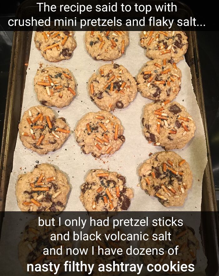 Nasty Filthy Ashtray Cookies