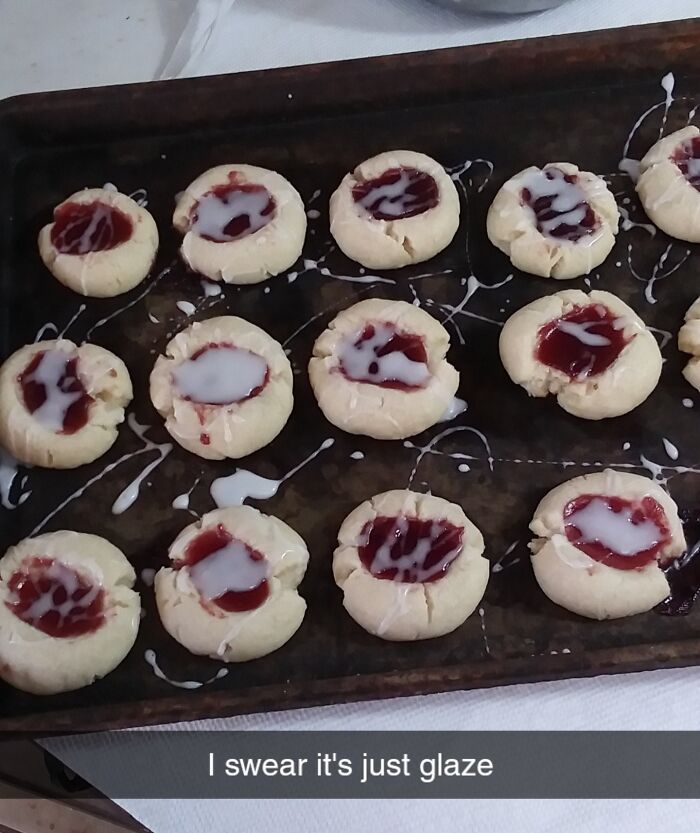 Here Are The Thumbprint Cookies I Made Last Year