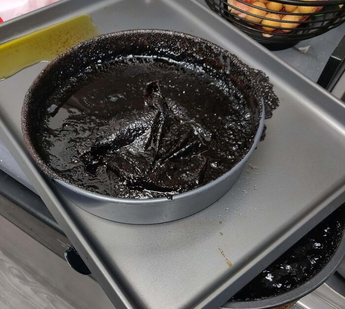 Fudge Cake That Boiled And Turned Into A Soup