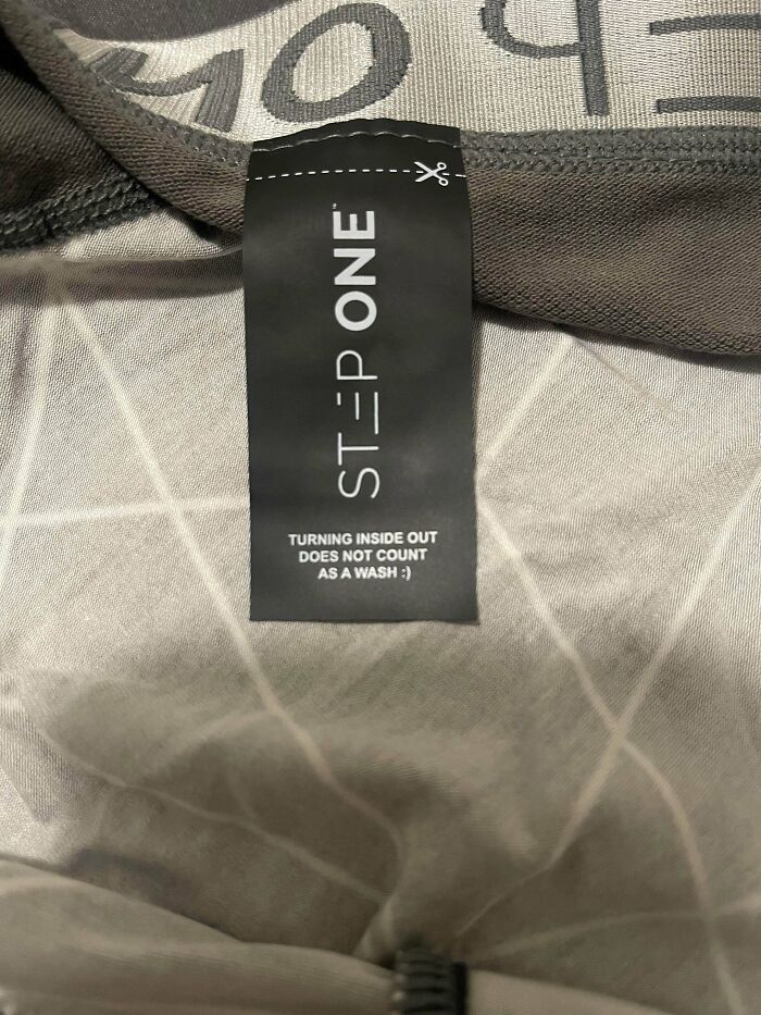 The Tag On My New Underwear