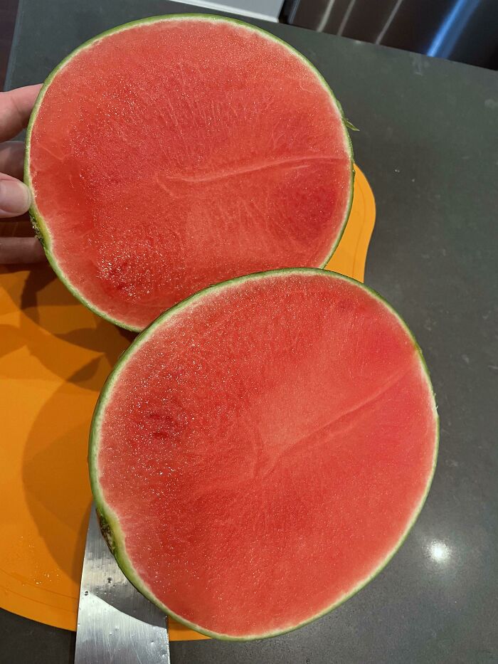 Seedless Watermelon That Is Very Seedless