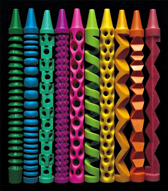 Ten Carved Crayons