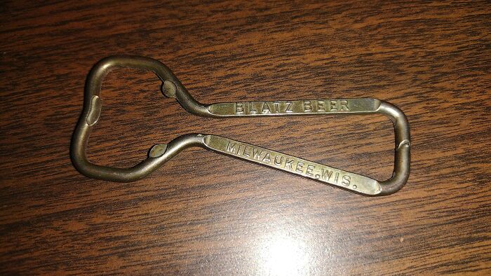In Response To The "Vintage" 2009 Bottle Opener, Because I Have Underwear Older Than That, Here's Mine From A Brewery That Closed In 1959