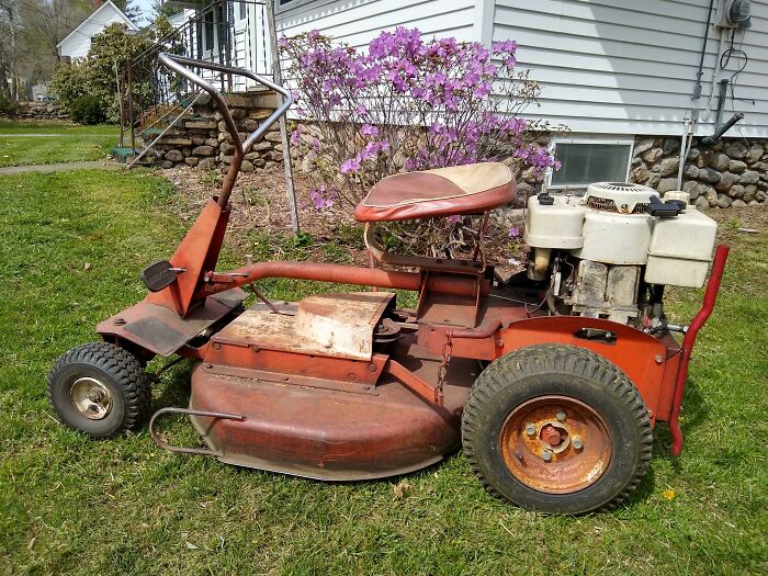 In 1967 My Great Uncle Bought A 1965 Snapper 308x, I've Been Mowing My Lawn With It For 12 Years Now