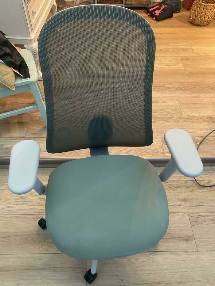 Scored This 2 Year Old Herman Miller Loni Desk Chair For My Wife With Warranty Still Intact