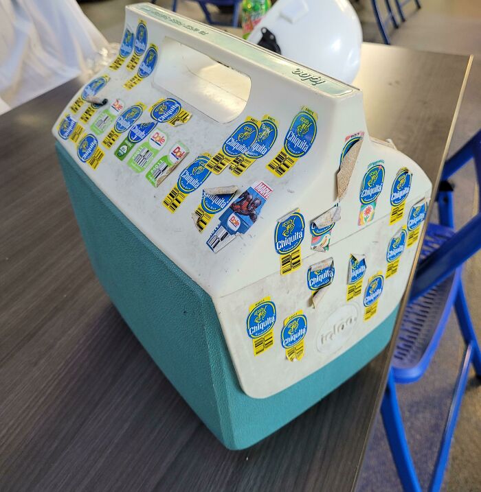 My Coworker Says This Lunchbox Was His Grandpa's From Before He Was Born. So Probably From The 60s Or 70s?