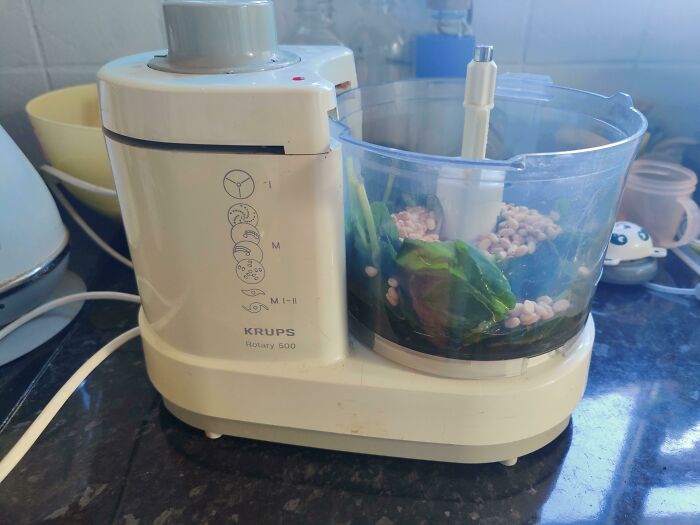 Krups Rotary 500 Food Processor Bought In ~1982, Wedding/New Home Present My Parents Received And Passed On. Still Use It Several Times A Week. It's Older Than I Am