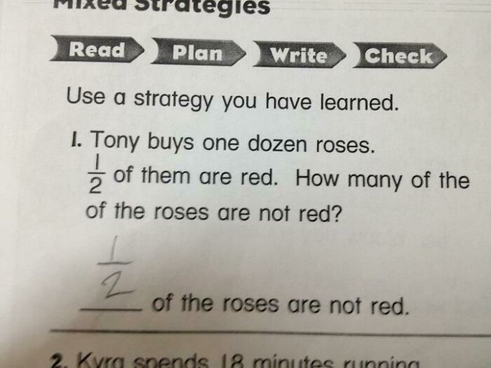 Grading 2nd Grade Math Homework