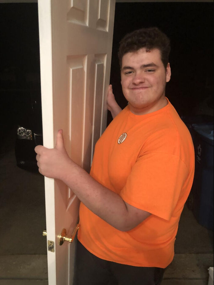 My Friend Got His Door Stolen By His Neighbor, So He Stole His Neighbor's Back In Revenge