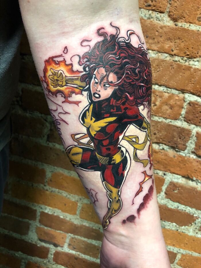 Part 3 Of My Marvel Sleeve By Sean Belida At White Light Tattoo In Bend, Oregon