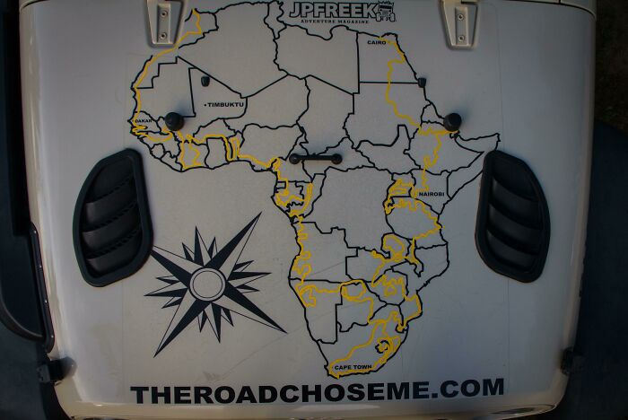 The Route I Drove Around Africa. 53,500 Miles Through 35 Countries. It Took Me 999 Days