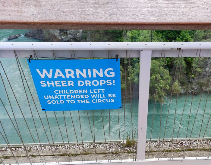Just A Normal Warning Sign