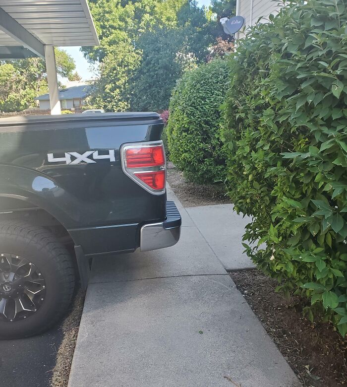 What Do I Do About This Truck That Backs Into His Spot And Makes It Very Annoying To Get To My Apartment?
