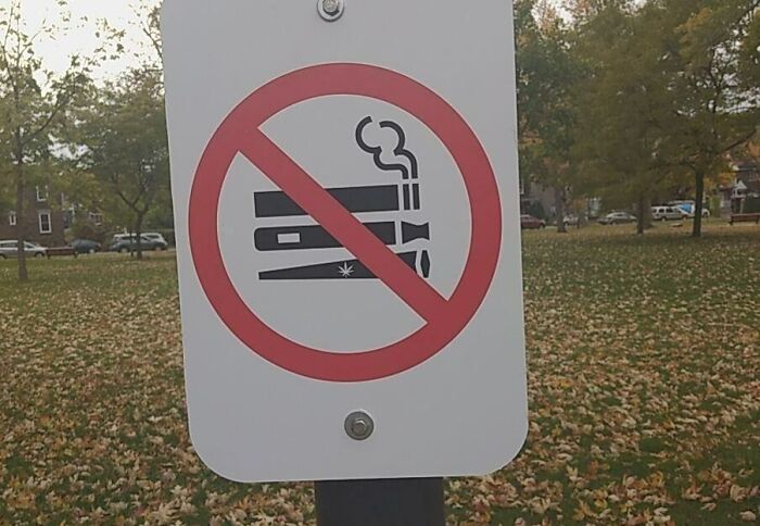 Cannabis Has Been Legalized In Canada Last Week, No Smoking Signs Have Been Replaced