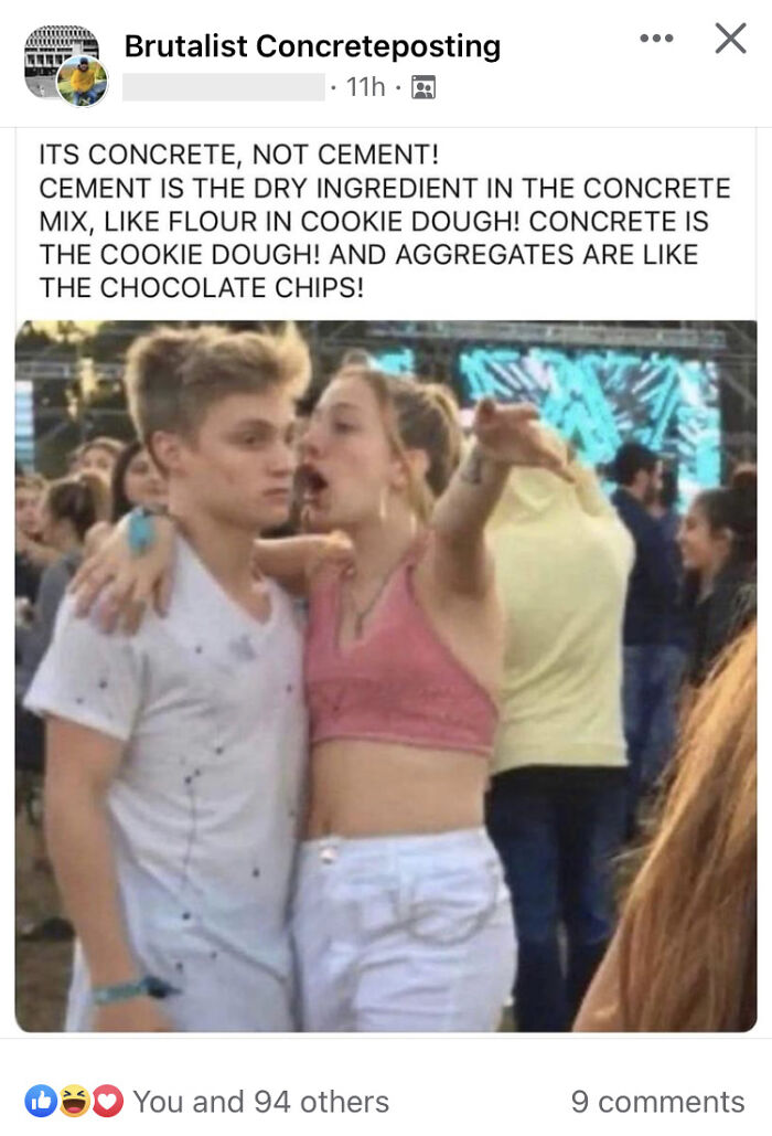 Concrete Is The Cookie Dough