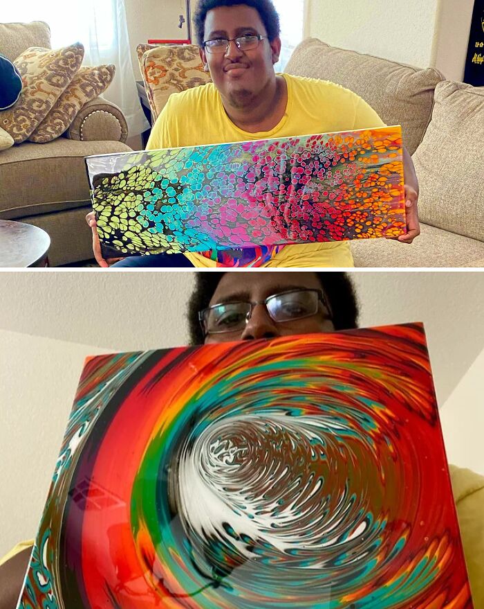 A Few Of My Coolest Resin Paintings