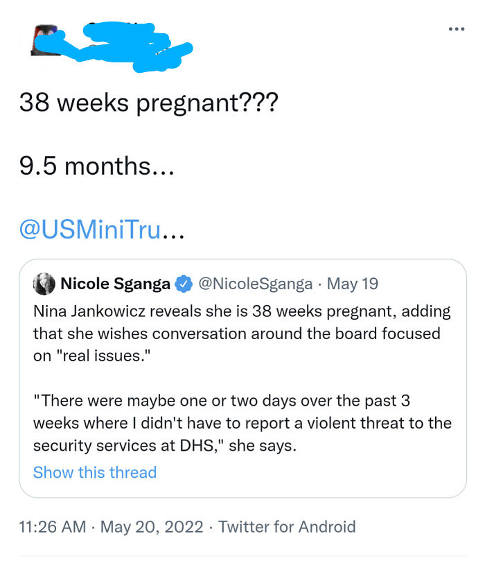 Convicted That 38 Weeks Pregnant Is Two Weeks Overdue