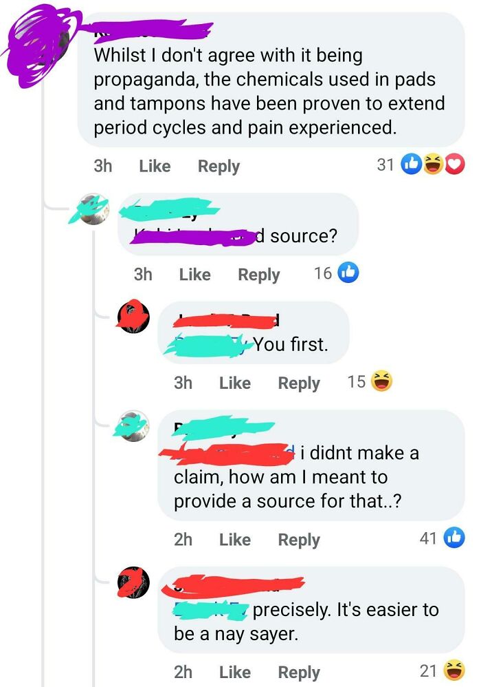 Apparently, You Need Sources To Desprove Facts, Not To Prove Them